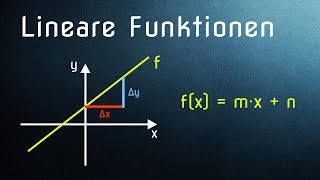 Lineare Funktion in Normalform 13  Einfache Einführung [upl. by Jaal]