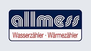 Allmess Eichaustausch Wasserzähler UP6000 [upl. by Sibilla]