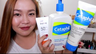 My Basic Skincare Routine with Cetaphil [upl. by Milla]