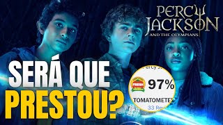 Percy Jackson Primeiras Impressões🤩🔱 [upl. by Mcnully]