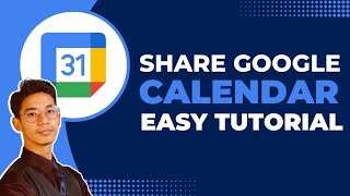 How to Share a Google Calendar [upl. by Alleahcim]