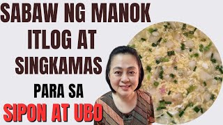 Sabaw ng Manok Itlog at Singkamas Para sa Sipon at Ubo [upl. by Halie329]