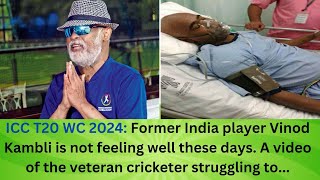 Vinod Kambli’s health is deteriorating viral video shows him struggling to walk [upl. by Ajnot623]