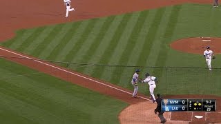 NYMLAD Seager fires home to throw out Cespedes [upl. by Carmine789]