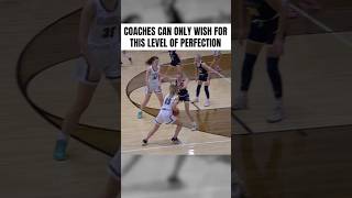 COACHES CAN ONLY WISH FOR THIS LEVEL OF PERFECTION highschoolbasketball basketballhighlights [upl. by Donna386]