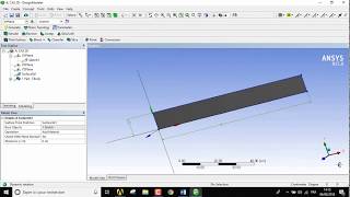 Simulation écoulement laminaire entre deux plaque planeécoulement de poiseuille  ANSYS 15 [upl. by Arbmat58]