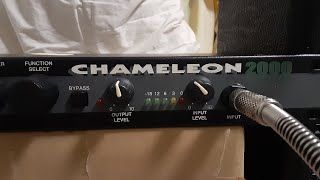 ②Rocktron Chameleon 2000／25年前のデジタル・プリアンプEFXです🎸 [upl. by Sucitivel]