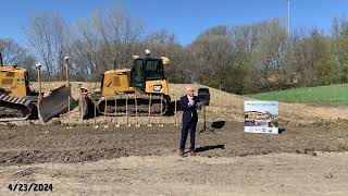 Mason City Bike Park Groundbreaking [upl. by Sheets294]