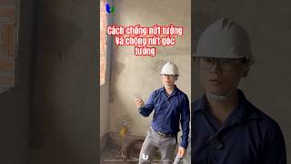 Cách chống nứt tường và nứt ở góc tường home shortsvideo [upl. by Calley]