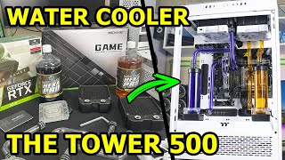 BOTEI um WATER COOLER CUSTOM no XEON 2670v3 e também na RTX 3070 🌊 [upl. by Alyac115]