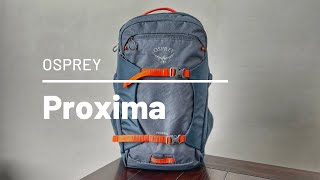 Osprey Proxima 30L Backpack Review  Large Student Laptop amp Tech Backpack [upl. by Peh]