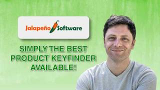 Jalapeno License Keyfinder is THE License Key Finder [upl. by Ardnuhsor237]