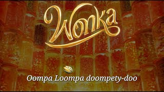 Wonka Soundtrack  Oompa Loompa Lyric Video  Hugh Grant amp Timothée Chalamet  WaterTower [upl. by Kelwunn]