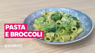 Pasta e broccoli ecco come ottenerla super CREMOSA e colorata [upl. by Ramma754]