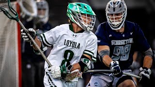 Loyola vs Georgetown Lacrosse Highlights  2024 College Lacrosse [upl. by Feune]