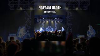 Napalm Death Plays “You Suffer” Twice 😳 [upl. by Reine]