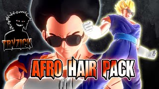 Dragonball XV  Afro CaC Hair Pack  Tryzick [upl. by Simetra627]