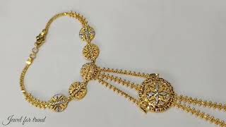 rajcot handset collection jewelfortrend gold goldaccessories jewellery new [upl. by Balcer]