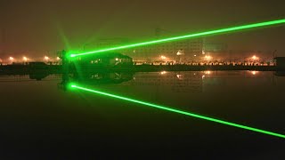 SUPER POWERFUL Green Laser Pointer 500mW Burning Beam  ZEUS LASERS [upl. by Einaej]