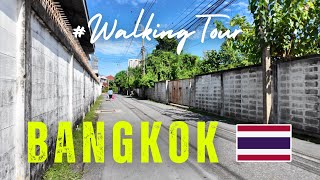 Ekkamai Road to Phrom Phong EmQuartier Mall  WALKING TOUR  Bangkok Thailand  asaniPOV [upl. by Sayette]