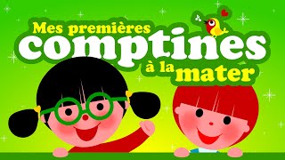 Mes premières comptines pour lécole maternelle 💼💼💼 [upl. by Cornia]