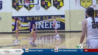 Negaunee girls basketball beats Baraga for the Irontown Holiday Bash Title high school scores [upl. by Ivar688]