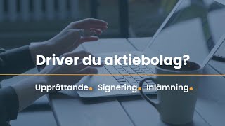 Driver du aktiebolag Med BL Bokslut gör du dina bokslut helt digitalt [upl. by Griffy]