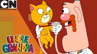 Uncle Grandpa  Uncle Grandpa Saves a Cat  Cartoon Network [upl. by Haeli]