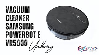 Vacuum Cleaner Samsung Powerbot E Vr5000 Unboxing VR05R5050WK [upl. by Rosenquist]