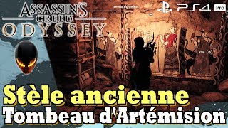 ASSASSINS CREED ODYSSEY Stèle Ancienne  Tombeau dArtémision  Localisation [upl. by Bond769]