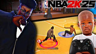 DRIBBLE GOD EXPOSES TRASH TALKER ON NBA2K25 SOMEONE GOT EXPOSED [upl. by Leonsis]