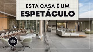 Casa INTEGRADA com a NATUREZA e inspirada na PEDRA DEKTON da Cosentino [upl. by Ellerud500]