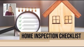 Home Inspection Checklist Every Buyer Needs [upl. by Eneliak]