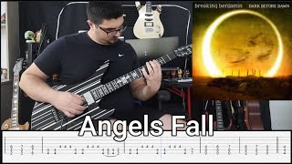 Breaking Benjamin  Angels Fall  Guitar Cover  Tabs [upl. by Uund482]