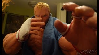 Halimaw Street Fighter Abel 14 Scale Statue Limited Edition Blue and Red Versions Making Of WIP [upl. by Nnalorac]