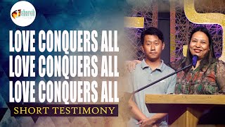 TESTIMONY  LOVE CONQUERS ALL  GRACE TO GLORY CHURCH [upl. by Adnirol]