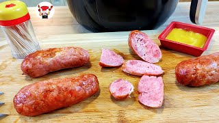 Como Fazer Linguiça Suína na Airfryer Churrasco Perfeito [upl. by Dorcas]