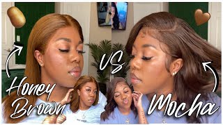 DYE YOUR HAIR IN MINUTES Honey Brown or Mocha  Ft Sweetie Hair [upl. by Pammi]