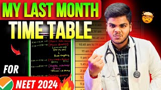 Last 2 months time table for NEET 2024🔥100 Selection ‼️neet neet2024 [upl. by Lati]