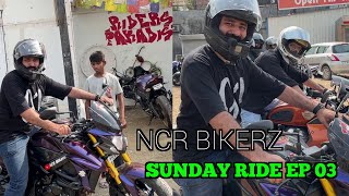 HERO XTREME 125R  SUNDAY RIDE EP 03  MEET WITH NCR BIKERZ ncrbikerz [upl. by Anama]