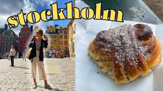 Stockholm Sweden Travel Vlog Exploring Stockholm Solo [upl. by Acey]