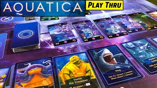 How to Play AQUATICA with a Solo Play [upl. by Hanway]