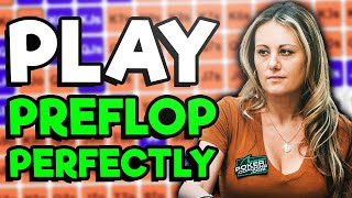 How To Play PREFLOP Hand Ranges PERFECTLY [upl. by Sirrep]