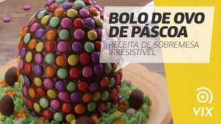 Receita de bolo de ovo de Páscoa sobremesa irresistível [upl. by Robina407]