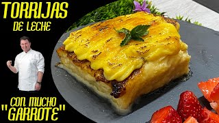 TORRIJAS DE LECHE con mucho Garrote  Martin Berasategui [upl. by Wade]