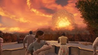 Fallout 4 Nuke Scene [upl. by Tnahsin]