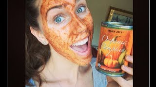 DIY Pumpkin Face Mask For Acne Prone Skin An All Natural At Home Tutorial By DiamondsAndHeels14 [upl. by Allenotna]