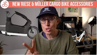 Riese amp Muller New Cargo Bike Accessories for Packster2 Multicharger and Multitinker [upl. by Ilehs]