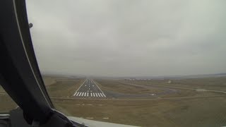 Flughafen KasselCalden Der erste Flug im Airbus aus Frankfurt im Zeitraffer HD [upl. by Damour]