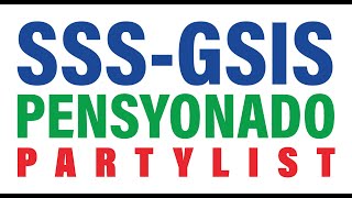 MV  SSS GSIS Pensyonado Partylist 30s [upl. by Autrey]